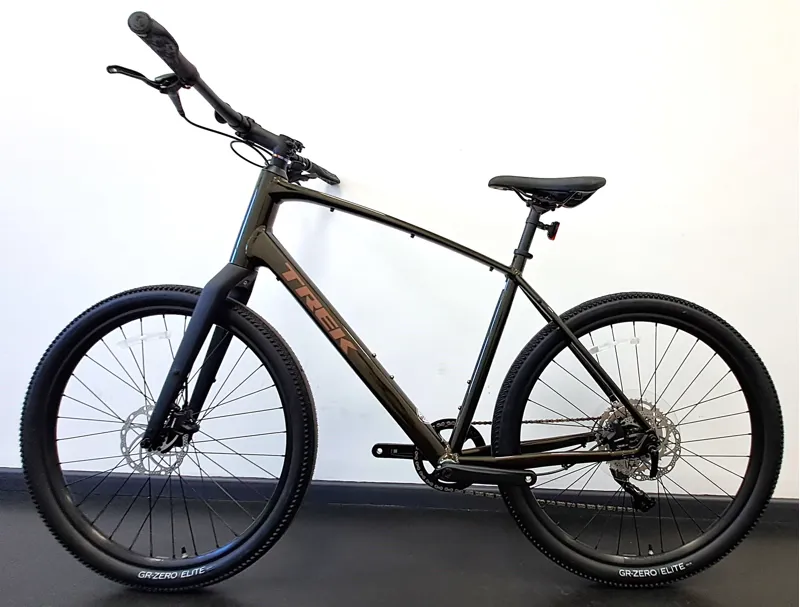 EX DISPLAY Trek Dual Sport 3 Gen 5 Hybrid Bike X-Large 2023 in Black Olive-1